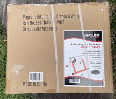 #ad Conquer 530 TRAINER WHT Portable Exercise Bicycle Magnetic Stand $42.49