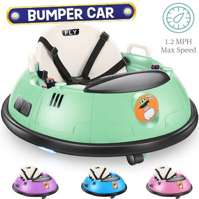 #ad Bumper Car for Kids 12V Battery Baby Electric Bumper Car Toy with Remote Control $113.99