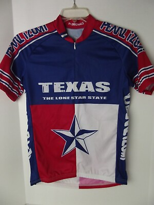Pearl Izumi TEXAS LONE STAR Bike Jersey Size Medium $29.00