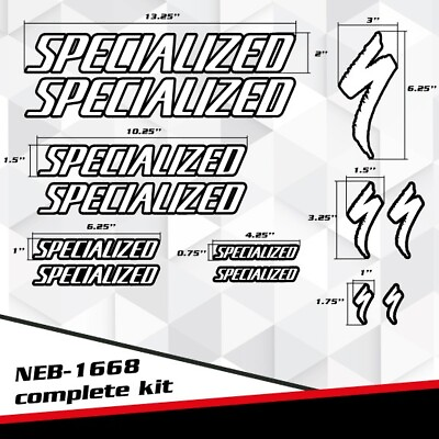 #ad NEW Frame Decal Stickers complete Set For Specialized Bike Stumpjumper NEB 1668 $24.99