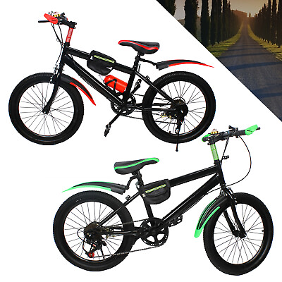 #ad #ad 20quot; Kids Bike Bicycle MTB Mountain Bike 7 Speed High Carbon Steel Bike City Bike $101.74