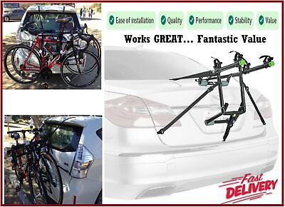 #ad #ad Allen Sports Deluxe 2 Bike Trunk Mount Rack Model ZN102 Black $53.91