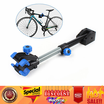#ad Heavy Duty Wall Mount Bike Repair Stand Folding Clamp Cycle Bicycle Rack Tool US $29.00