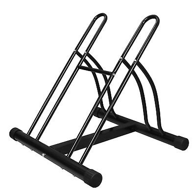 #ad #ad Bike Floor Rack Large Bike Stand Holder Parking Garage Bicycle Stand Outdoor $27.58