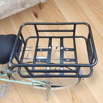 #ad #ad Rear Rack Bike Basket Pets Carrier Bike Frame Basket Bicycle Cargo Rack Bag $58.21