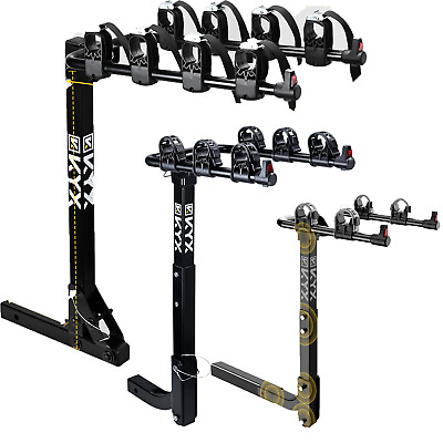 KYX 2 3 4 Bike Rack Hitch Mount Folding Bicycle Carrier 2quot; Receiver Car SUV $78.99