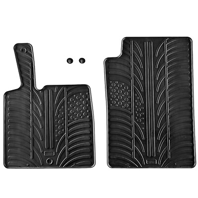 #ad #ad For Smart For Two 2007 2014 Car Floor Mats Rubber All Weather Heavy Duty Liners $47.44