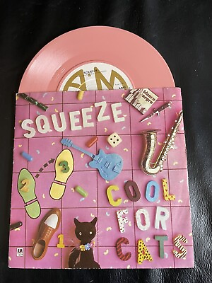 #ad Squeeze Cool For Cats 7quot; Pink vinyl 1979 AMS7426 GBP 5.99