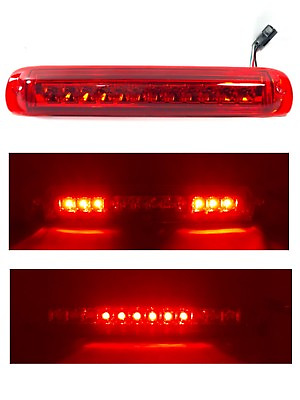 #ad For 99 06 GMC Sierra Chevy Silverado Cargo Lamp Roof 3rd Third Brake Light Red $22.99