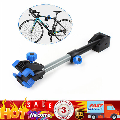 #ad #ad Bike Repair Stand Wall Mount Rack Workbench Workstand Height Scalable Bike Clamp $27.01