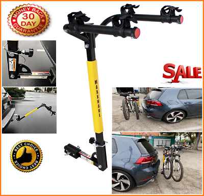 #ad 2 Bike Rack Hitch Mount 1 1 4quot; 2quot; Receiver Foldable Holder for Car Truck SUV $78.90