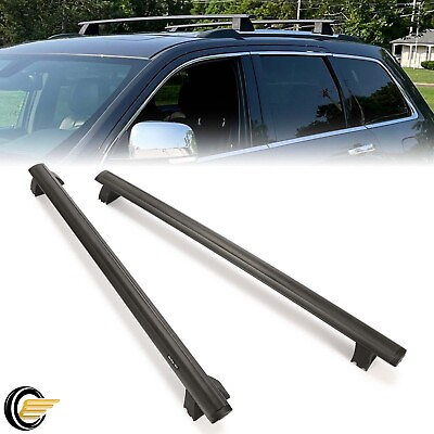 #ad Roof Rack Cross Bars Luggage Carrier For 11 21 Jeep Grand Cherokee W Side Rails $44.63