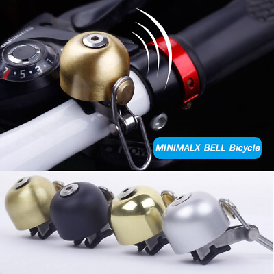 #ad MINIMALX BELL Bicycle Bike Handlebar Bell Ring Cycle Horn Retro Bell New $16.60