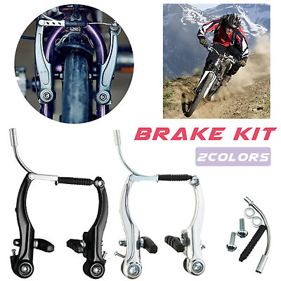 #ad Brakes For Bikes Linear Bicycle Brake Set Mountain Bike Front And... $18.24