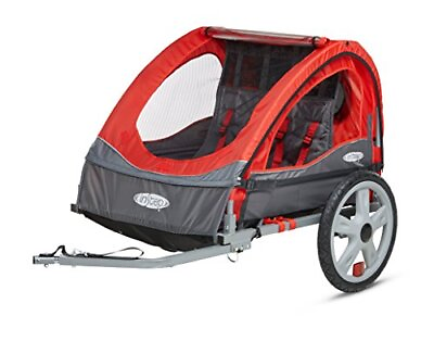 #ad Sync Kids Bike Trailer Tow Behind Child Carrier Foldable and Compact $168.41
