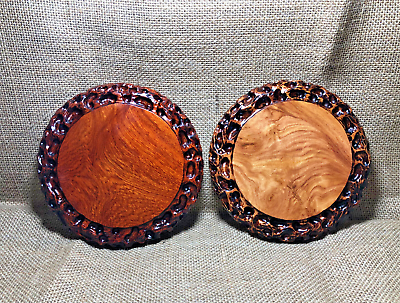 #ad Wooden stand with Red Doussie or Padauk wooden handmade sculpture size 6.5 quot; $28.00