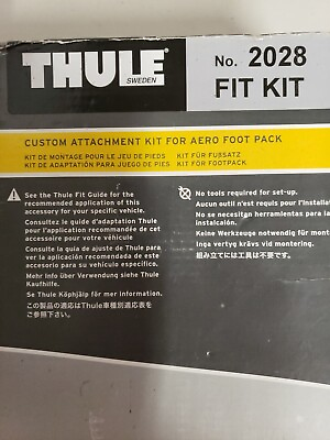 #ad Thule Fit Kit No. 2028 for Honda Accord 2 Door New Old Stock NOS $23.89