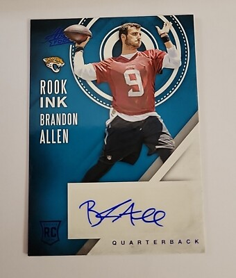 2016 PANINI ABSOLUTE BRANDON ALLEN #2 ROOKIE ROOK INK BLUE PARALLEL BENGALS NM $7.50