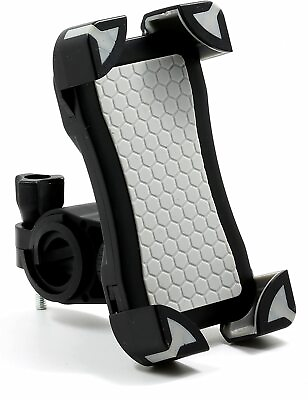 #ad Lumision GRAY Bicycle Universal Bike Smart Phone Holder Mount Adjustable Cradle $11.99