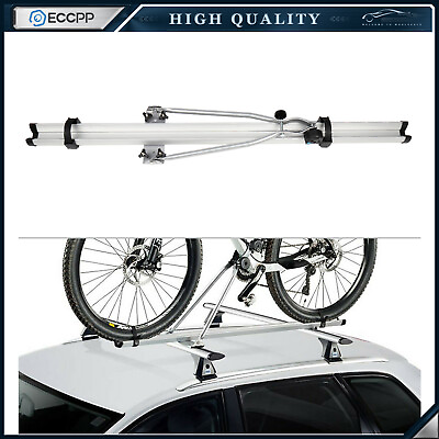 #ad Widely used 52quot; Bike Bicycle Rack Carrier Car Mount Aluminum Roof Top Clamp Lock $53.39