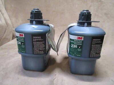 Lot of 2 3M 23H Neutral Quat Disinfectant Cleaner Concentrate 2 Liter Each $25.00
