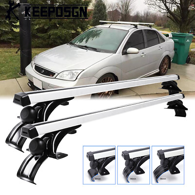 #ad For Ford Focus ST Aluminum Rooftop Rack Cross Bars Luggage Cargo Bike Carriers $158.65
