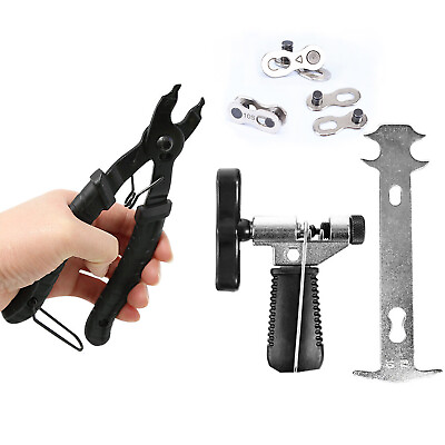 #ad Bike Chain Removal Tool Kit Universal Bicycle Chain Splitter Cutter Remover Tool $12.68