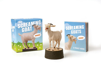 #ad Screaming Goat Book amp;Figure Pap Toy Edition Paperback 32Page Birthday Xmas Gift $10.99