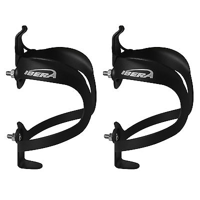 #ad #ad Ibera Bike Water Bottle Cage Drink Cup Holder Aluminum Lightweight Road MTB PAIR $11.99