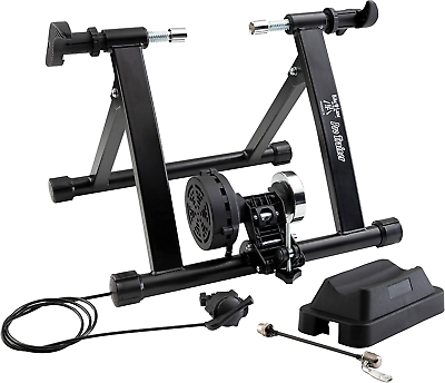 #ad Exercise Bike Trainer Indoor Bicycle Training Stand with Quiet 5 Level Magneti $93.99