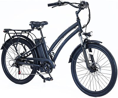 #ad 26quot; Mountain Bike 48V 13Ah 7 Gears Electric Bicycle 500W Beach E Bike for Adults $759.83