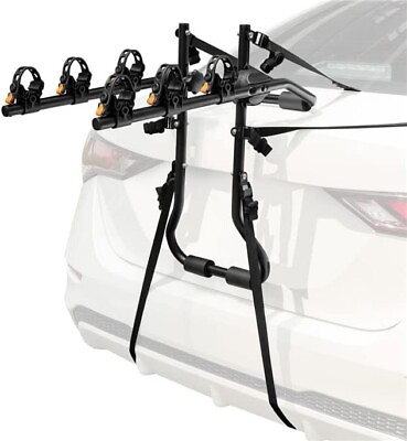 #ad #ad 3 Bike Rack Trunk Mounted Bicycle Carrier $50.00