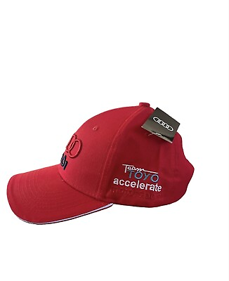 #ad Audi TEAM TOYO ACCELERATE MOTORSPORT CAP RED $14.99