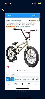 #ad #ad bmx mongoose bike Legion Freestyle $200.00