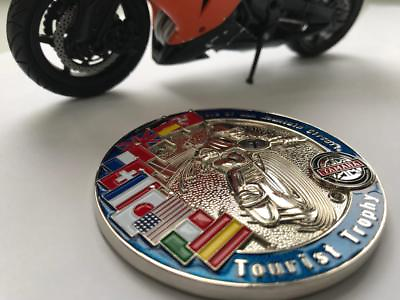 #ad Yamaha bike badge motorcycle emblem Isle of Man Race badge Fits all $49.99