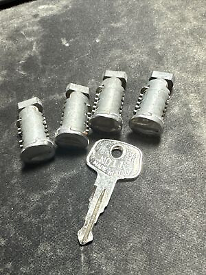 #ad #ad Thule One Key System FOUR Lock Cylinders Cores w Key Fits all Thule Racks $39.99