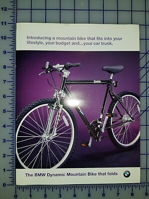 1997 BMW Bike Brochure Sheet $8.99
