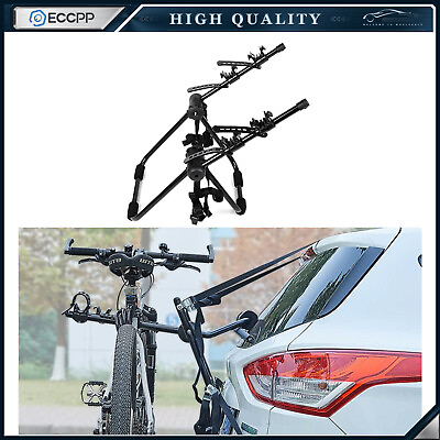 2 Bicycle Heavy Duty Car Cycle Carrier Rack Hatchback Rear Mount Mounted 1 pcs $43.09