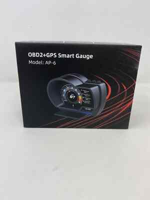 #ad Smart Car OBD2 GPS Gauge HUD Head Up Digital Display Speedometer Turbo RPM Alarm $83.71
