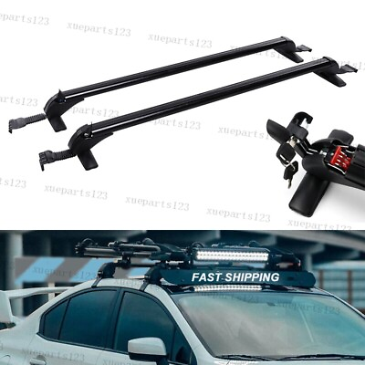 For Honda Accord Crosstour Roof Rack Cross Bars 43.3quot; Luggage Carrier w lock $69.99