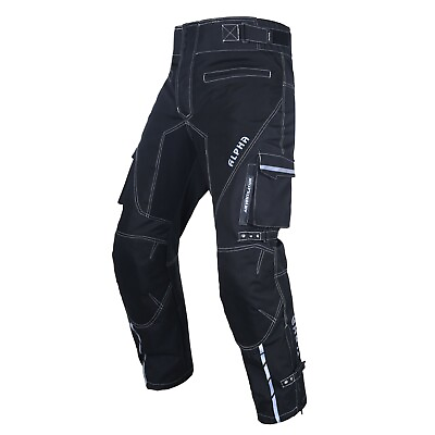 #ad Dirt Bike Motocross Motorcycle Pants Men Hi Vis Armor Riding Racing Dual Sports $49.99