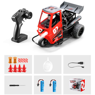#ad 1 16 Scale RC Car Toy Fast Remote Control Stunt Car Boys Toys Kids Gifts Red $56.98