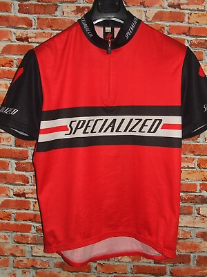 #ad #ad Specialized Bike Cycling Jersey Shirt Maillot Cyclism Size XL $25.72
