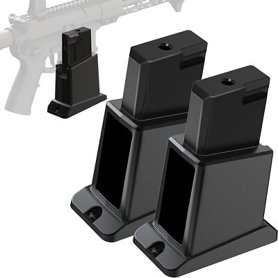 #ad 2 Pack Gun Wall Mount with Mag HolderVertical Wall Rack for Gun Accessories US $20.19