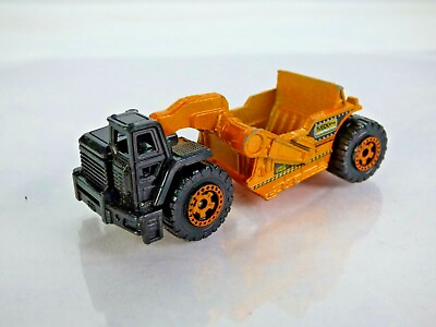 #ad Matchbox Scraper Truck MBX No 745 Mattel Orange Collectible Toy Car Vintage GBP 6.99