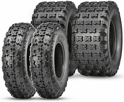 Full Set 4 21X7 10 20x11 10 ATV Tires Heavy Duty Replacement Frontamp;Rear Tyres $209.99
