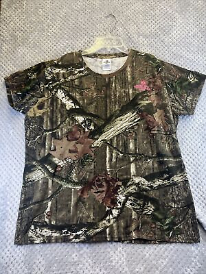#ad #ad Mossy Oak Women#x27;s Camo T Shirt Sizes 2XL Break Up Infinity Short Sleeve $11.00