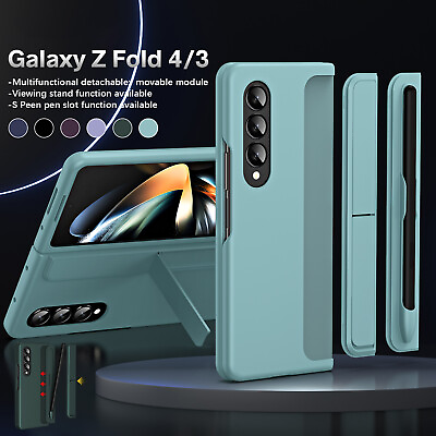 Case For Samsung Galaxy Z Fold 4 3 5G Detachable Shockproof S Pen Stand Cover $16.19