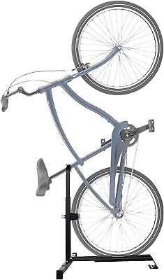 #ad Vertical Bike StandBike Rack GarageIndoor Bike Storage Space Saving Rack wi... $53.05
