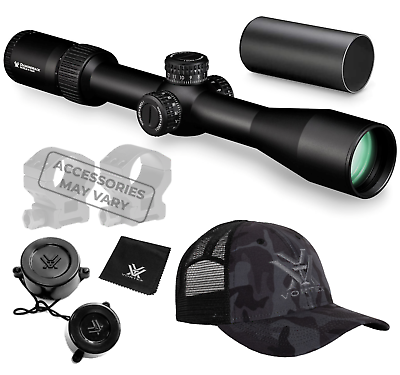 #ad #ad Vortex Optics Diamondback 4 16x44 FFP Riflescope EBR 2C MOA w Wearable4U Bundle $498.00